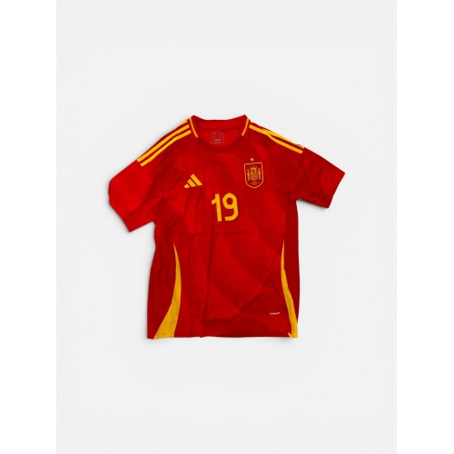 Adidas Ισπανία Lamine Yamal 19 Κόκκινη Ποδοσφαιρική Φανέλα